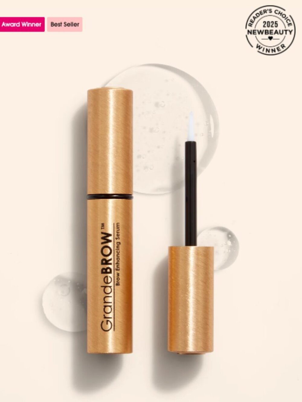 NWT Grande Cosmetics GrandeBROW Brow Serum 1.5 mL